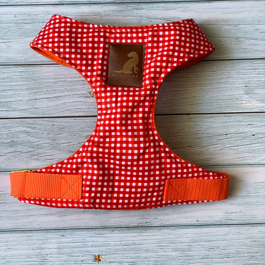 Pechera Cuadrille Blanca arnes para perros y gatos
